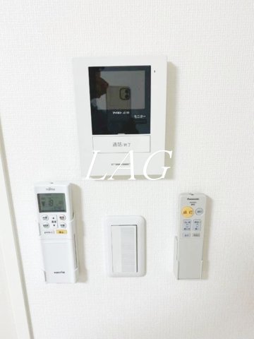 セキュリティ　モニター付きインターホンです。