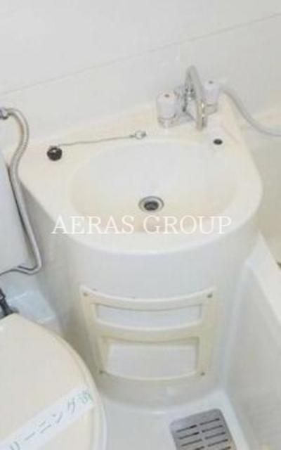 洗面設備　洗面スペースです