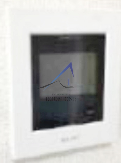 セキュリティ　モニター付きインターホンです。