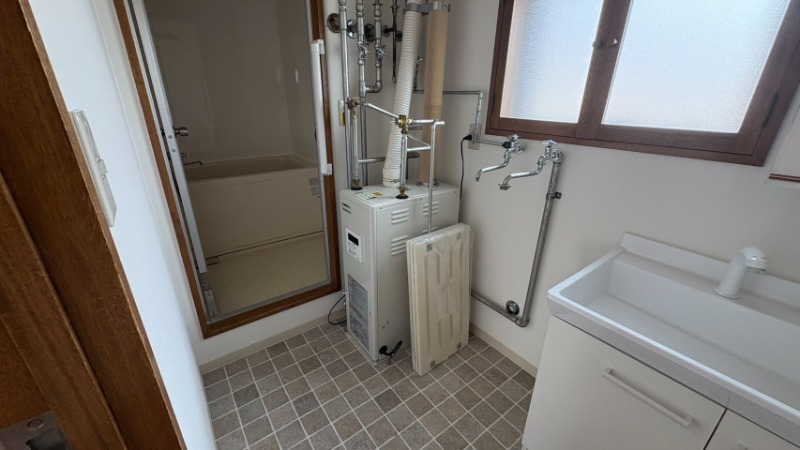 洗面設備　脱衣所