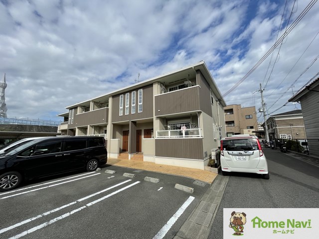 建物外観　「マーガレットハウス」、現地待ち合わせでのご案内も可能です。