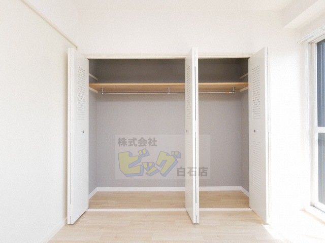 収納　各部屋にクローゼット完備しています♪