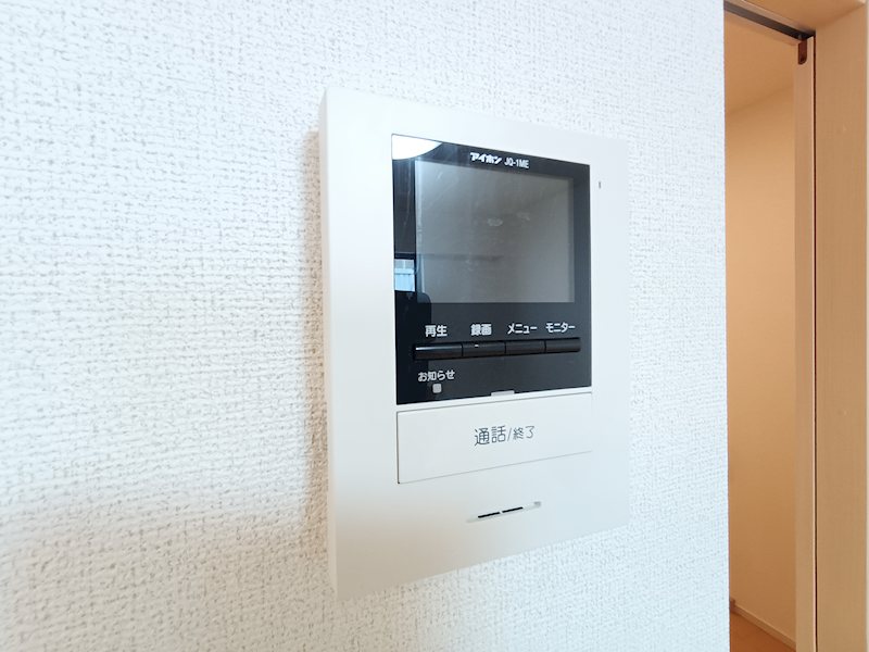 セキュリティ　※間取りが反転タイプのお部屋のお写真です。