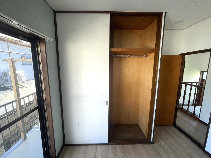 収納　リフォーム施工中