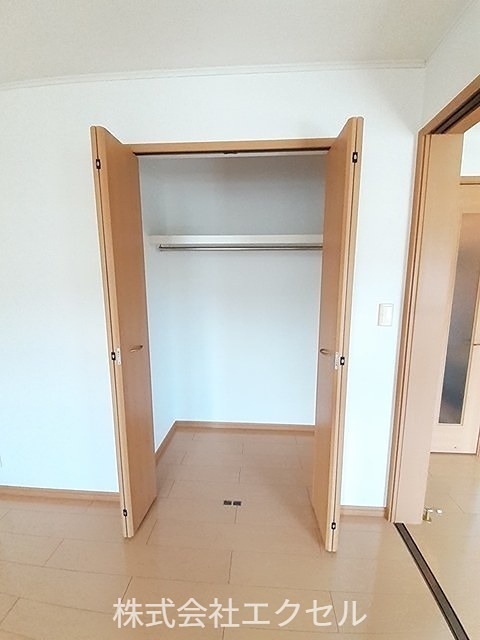 収納　クローゼットです。