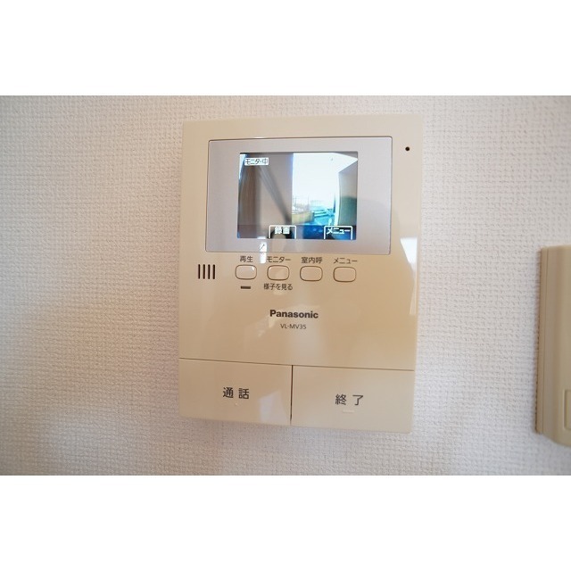 セキュリティ　録画機能も付いたモニターホン♪