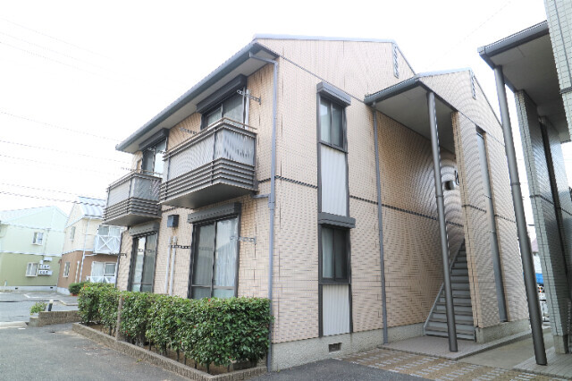建物外観　福島の1Kアパートです☆