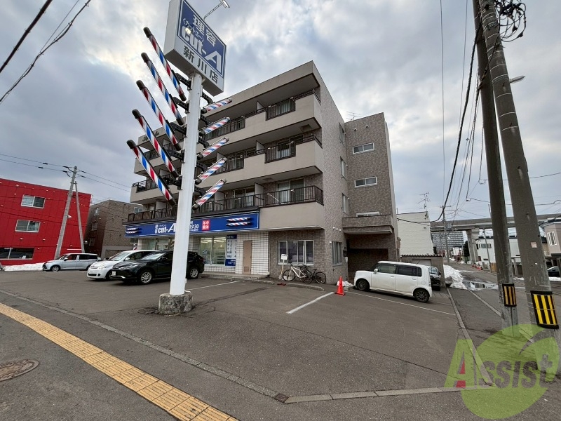 建物外観　札幌市北区新川５条「ＭａｉｓｏｎＫａｍｕｙＳＨＩＮＫＡＷＡ」