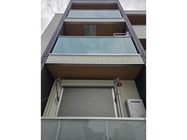 建物外観　建築中