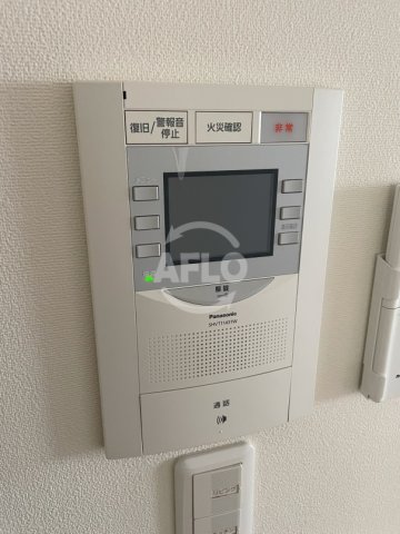セキュリティ　エスリードコート阿倍野昭和町　モニター付きインターフォン