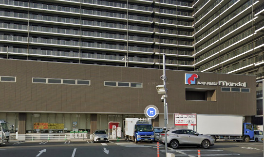 スーパー　万代　瓢箪山西店（スーパー）まで301m