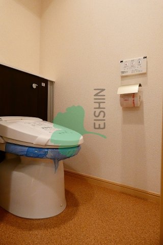 トイレ　清潔感のあるトイレです。