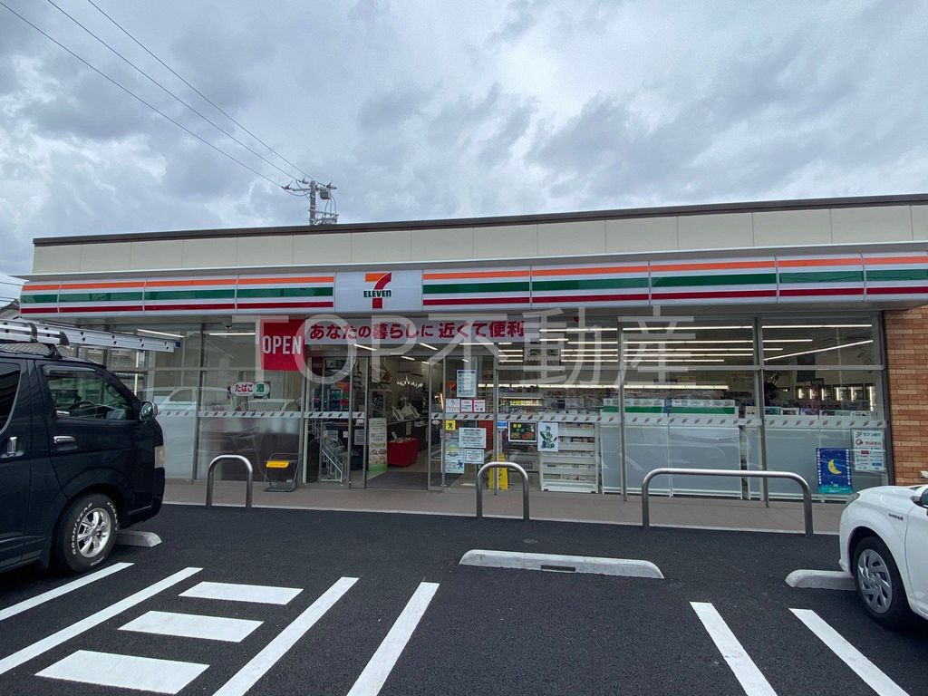 コンビニ　セブンイレブン千葉天台駅前店（コンビニ）まで450m
