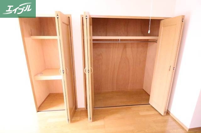 収納　同タイプのお部屋の写真です