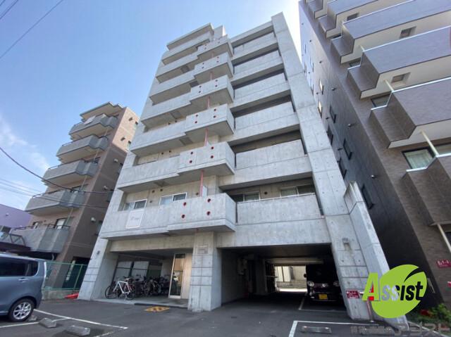 建物外観　札幌市中央区南十二条西「Ｍ’ｓｔａｇｅ」