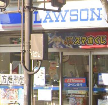 コンビニ　ローソン 阪神尼崎駅北店（コンビニ）まで145m