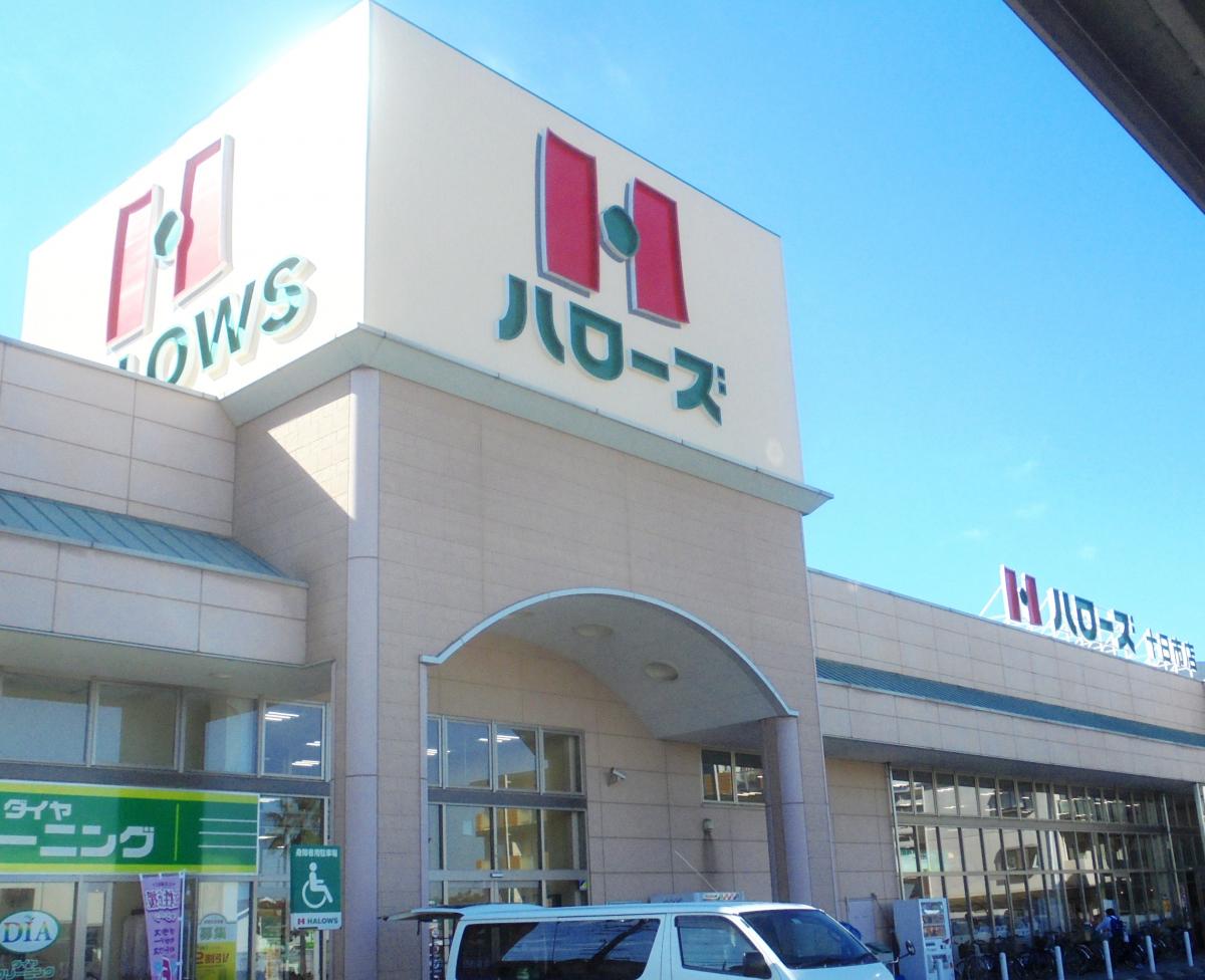 スーパー　ハローズ十日市店（スーパー）まで588m