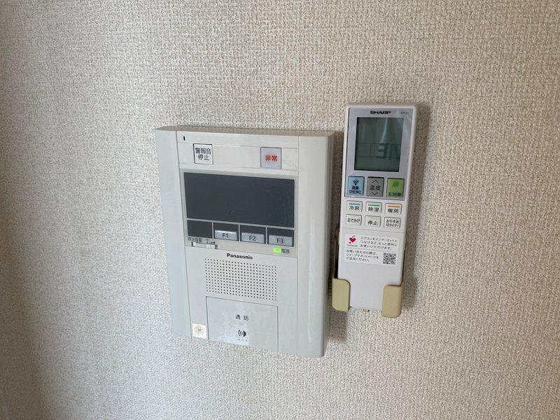 セキュリティ　入居前に撮影した写真です。退去後改装する為、変更になる場合が