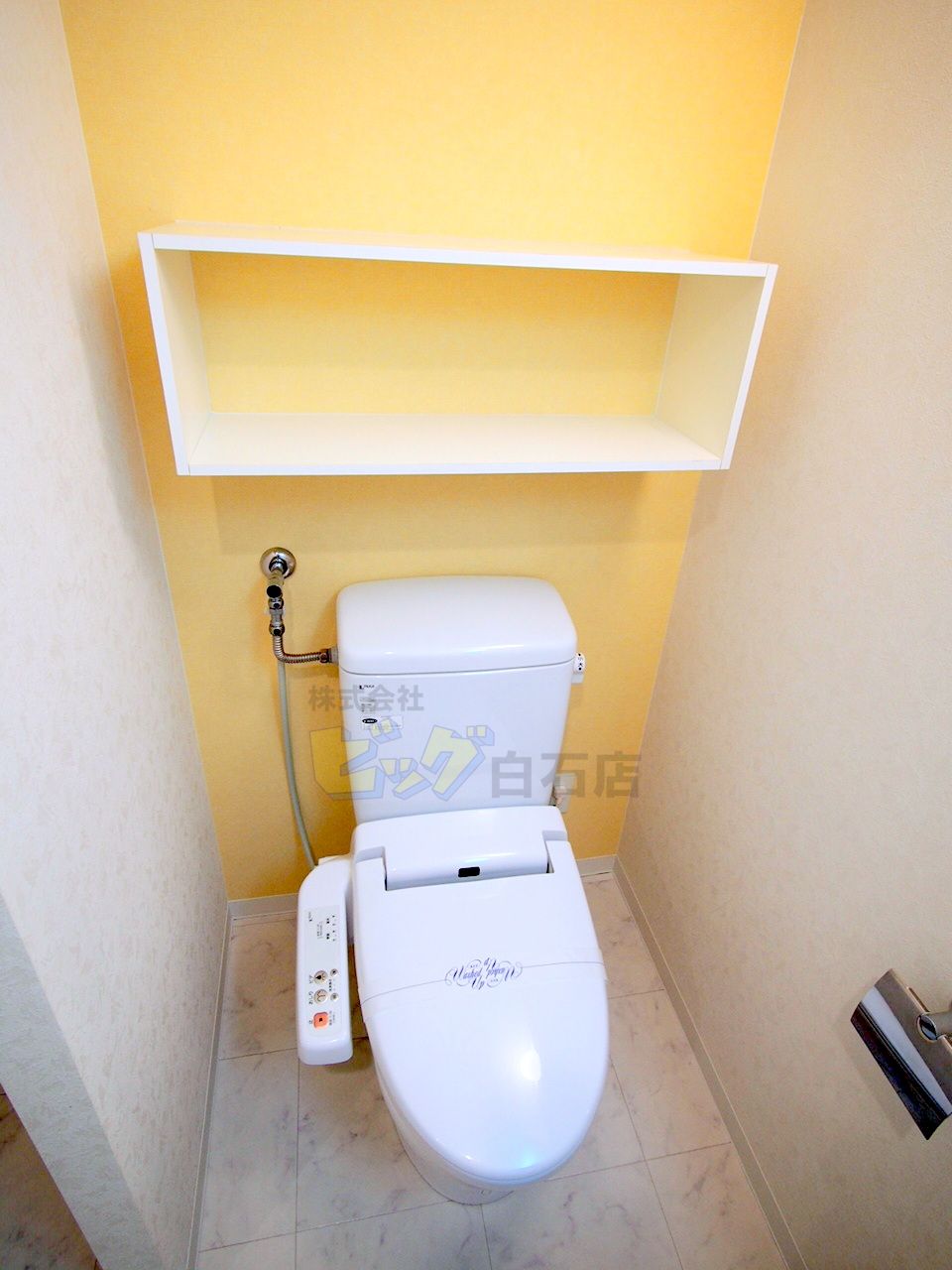 トイレ　ウォシュレット付きのトイレです♪