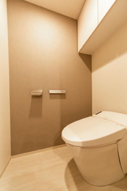 トイレ　ゆったりとした空間のトイレです