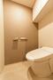 トイレ　ゆったりとした空間のトイレです