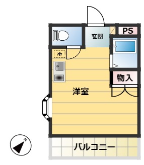 ユニテ今川の間取り写真