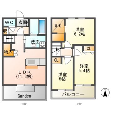 Liverteの間取り写真
