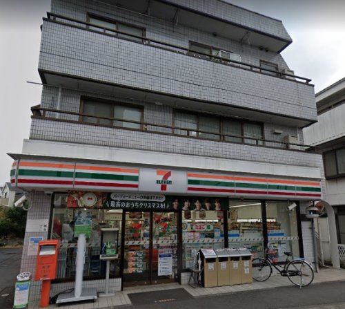 コンビニ　セブンイレブン 日野新井店（コンビニ）まで452m