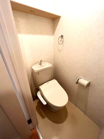 トイレ　同物件内105号室の写真になります