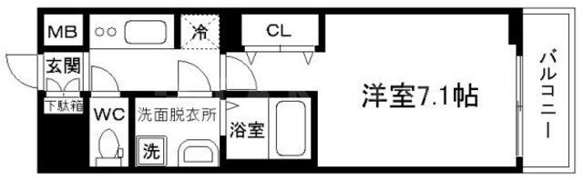 レジュールアッシュ北大阪グランドステージの間取り写真
