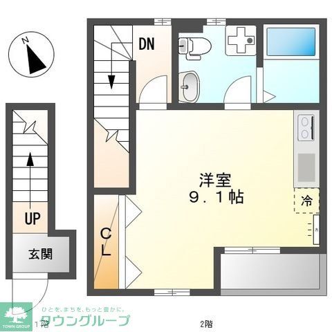 クレシア本郷台の間取り写真