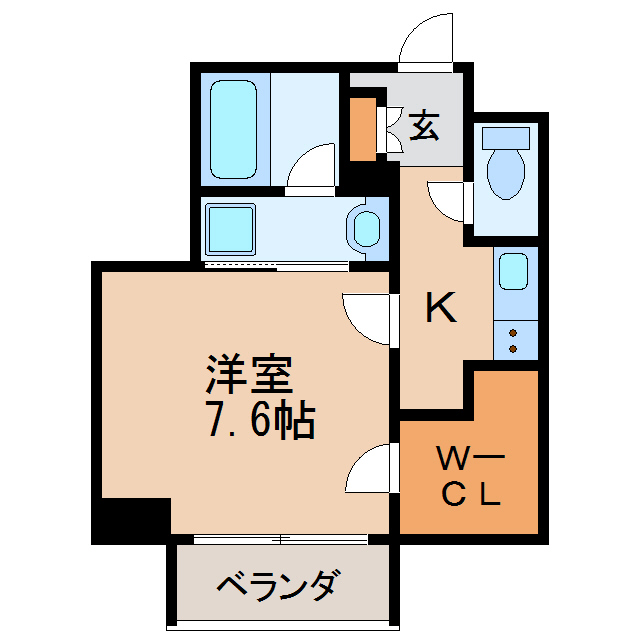 コンフォート新栄の間取り写真