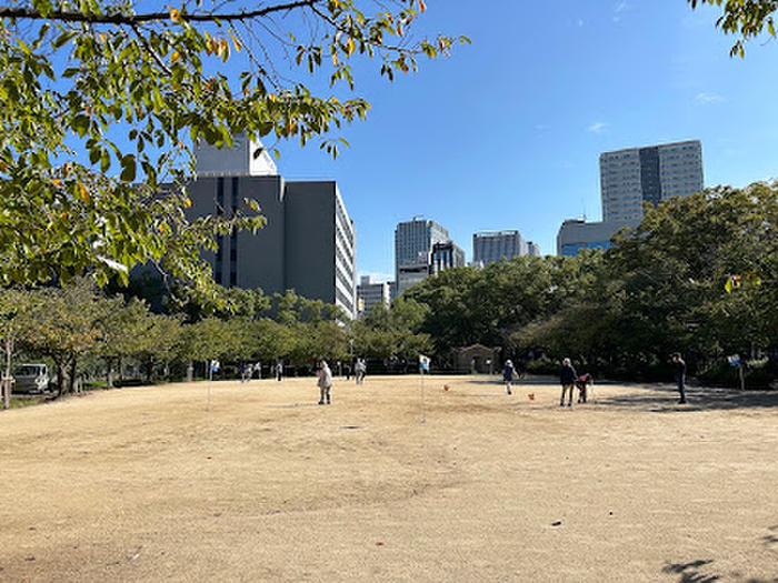 公園　靭公園 西園（公園）まで50m