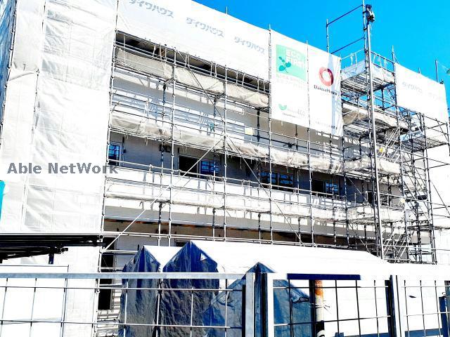 建物外観　建築中