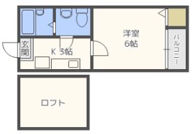 Marry住吉の間取り写真