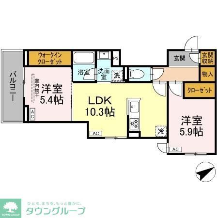 D-Glanzの間取り写真