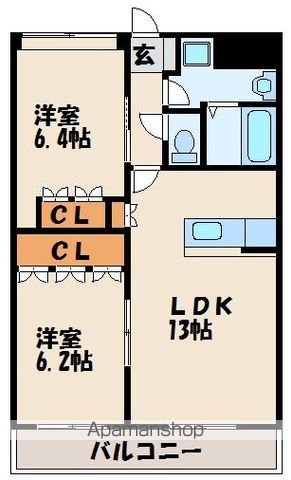 シーサイドヒルズHKIの間取り写真
