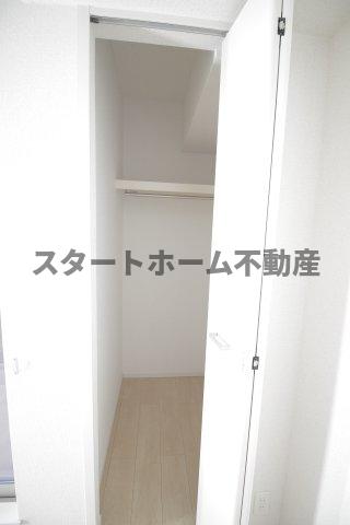 収納　十分な収納スペースがあります