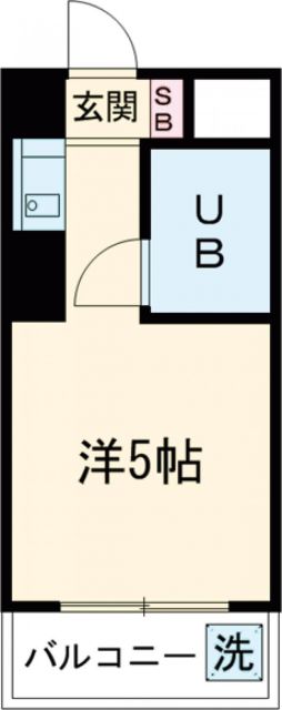 スカイコート千歳烏山の間取り写真