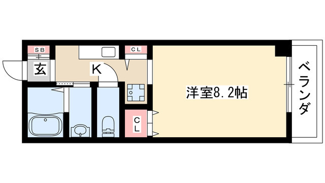 パックス御器所の間取り写真