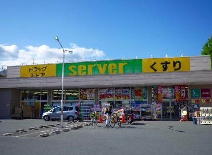 ドラックストア　ドラッグストアサーバ摂津鳥飼店（ドラッグストア）まで1394m