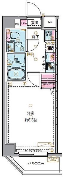 GENOVIA亀戸IV skygardenの間取り写真