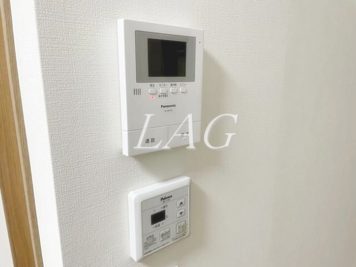セキュリティ　モニター付きインターホンです。
