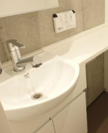 洗面設備　写真は同タイプ住居です。