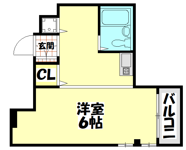 ロイヤル姫島の間取り