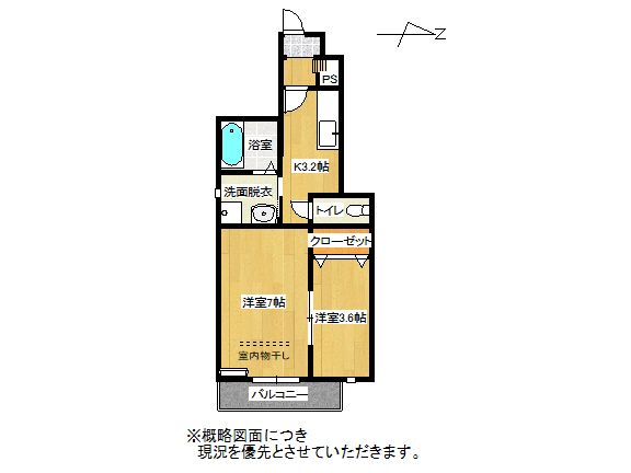 赤木ヒルズの間取り