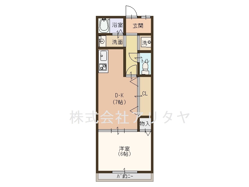 第2白鷺マンションの間取り