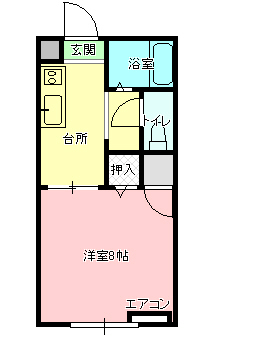 カサデ小郡の間取り