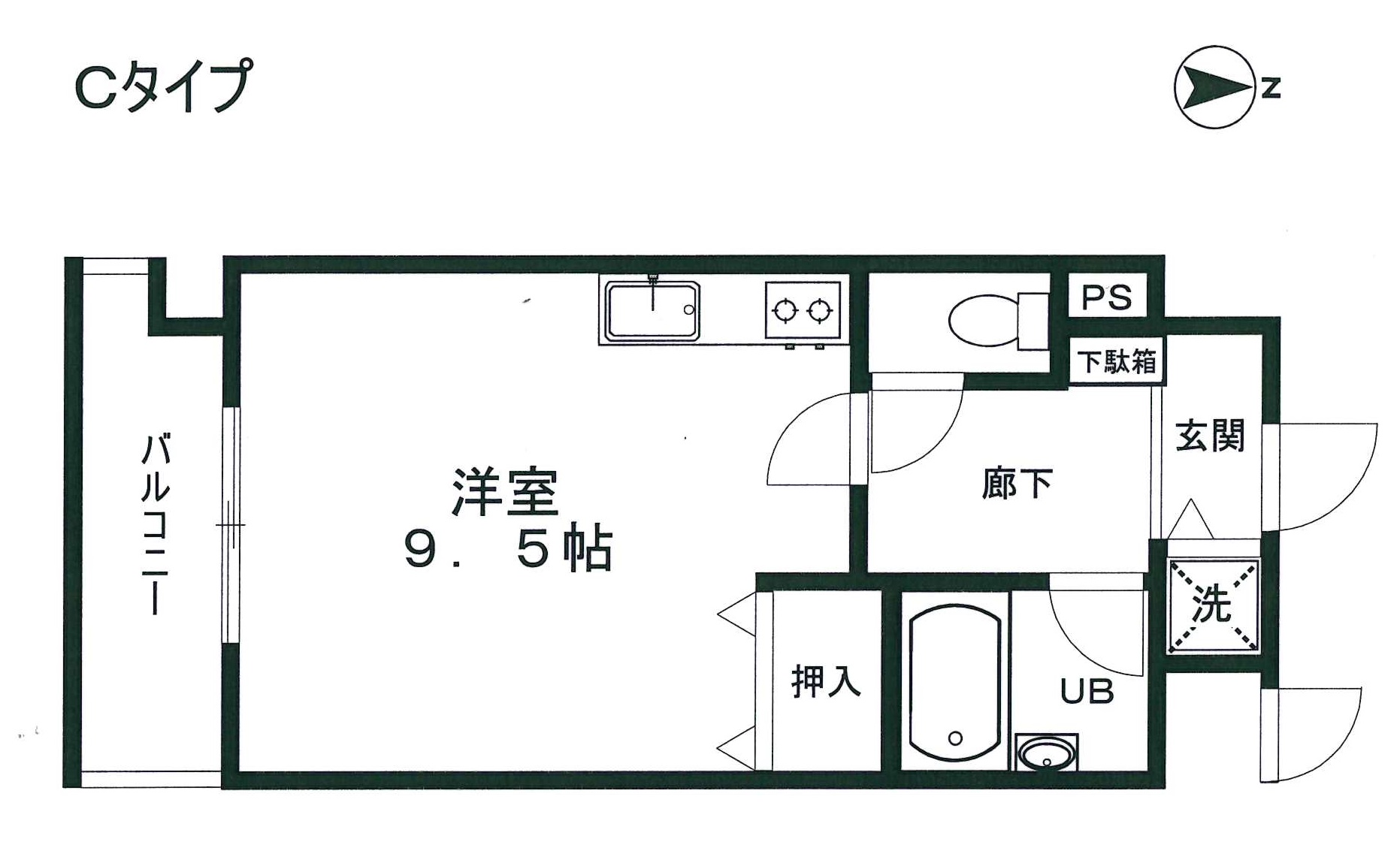 パサディナパークの間取り