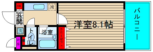 ボアドゥブルーの間取り